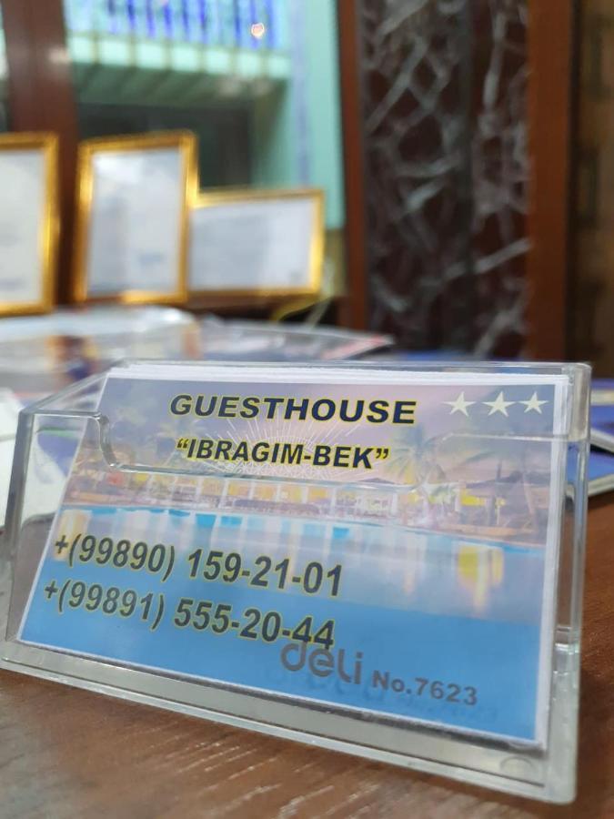 Ibragim-Bek Hotel Samarkand Eksteriør billede